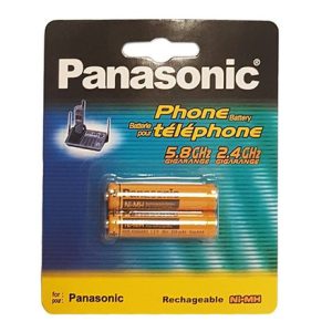باتری نیم قلمی تلفن بی سیم پاناسونیک مدل HHR-3MRT/2BM