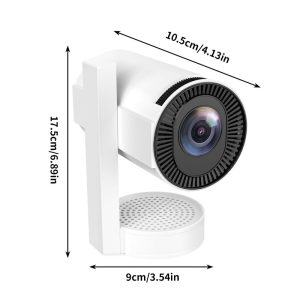 مینی ویدئو پروژکتور مدل HY350 با رزولوشن 1280×720|HD