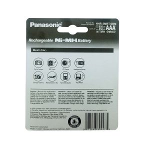 باتری نیم قلمی قابل شارژ پاناسونیک مدل DM-550HR03