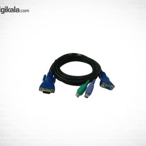 کابل KVM سه به یک و 3 متری ادیمکس مدل EK-C30D سازگار با EK-08RE و EK-16RE