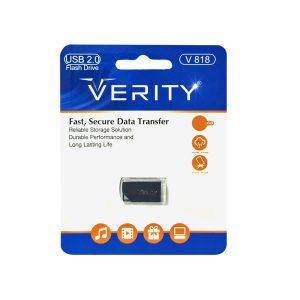 فلش مموری وریتی مدل V818 ظرفیت 64GB، سرعت انتقال 480MB/s، مقاوم در برابر خش، سازگار با تمامی سیستم‌ها