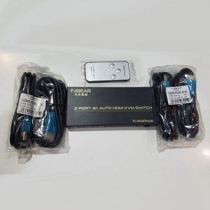سویچ دو پورت KVM مدل Fj-4K201HU