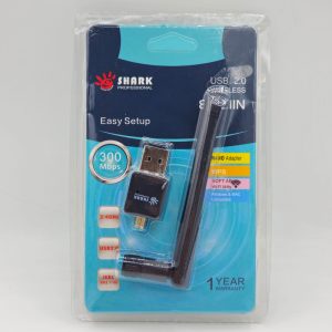 دانگل وای فای شارک مدل 802-300MBP-SHORT ANTEN کد 2024