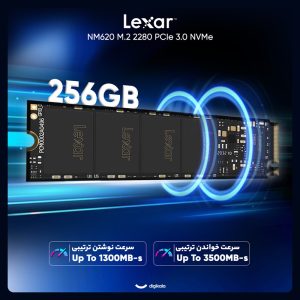 اس اس دی اینترنال PCIe Gen3 x4 لکسار مدل NM620 ظرفیت 256 گیگابایت