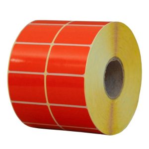 برچسب پرینتر لیبل زن دو ردیفه اسپادانا مدل PVC 51×34 بسته 3000 عددی