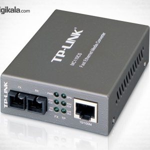 مبدل فیبر گیگابیتی و تک حاته تی پی-لینک MC110CS