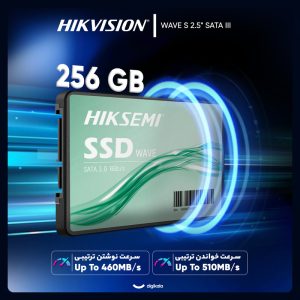 اس اس دی اینترنال SATA III هایک سمی مدل WAVE S ظرفیت 256 گیگابایت