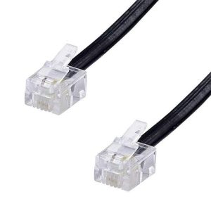 کابل تلفن مدل MM طول 2 متر بسته 2 عددی