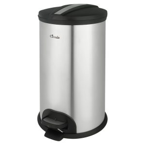 سطل زباله پدالی سرکوله مدل Steel P20L