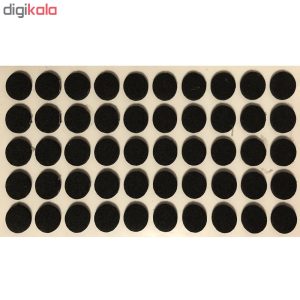 ضربه گیر کابینت مدل SD بسته 50 عددی قطر 1 سانت و پشت چسب دار