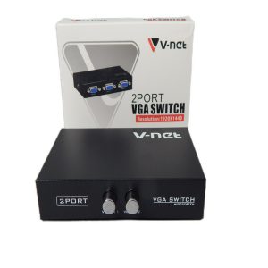 سوییچ دو پورت وی نت مدل V-SWVGAM02