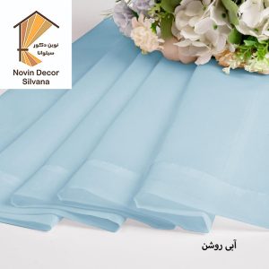 پرده نوین دکور سیلوانا مدل حریر ساده NY14  سایز 280×140 سانتی‌متر