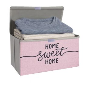 باکس لباس طرح لینن HOME SWEET HOME کد S1
