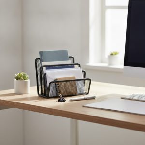 پایه نگهدارنده کاغذ مدل جا پاکتی فلزی کد 0044
