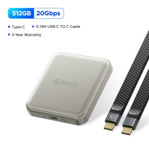 اس اس دی اکسترنال اوریکو مدل A20PLUS-512G ظرفیت 512 گیگابایت رابط USB 3.2 Gen2