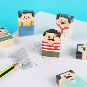 پاک کن مدل مرد کچل شو مجموعه 4 عددی