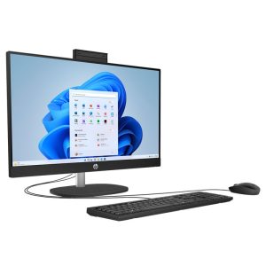 کامپیوتر همه کاره 23.8 اینچ اچ پی مدل HP AIO 24 CR1073nh با پردازنده Core Ultra 7-155U، رم 8 گیگابایت از نوع DDR5 و حافظه داخلی 512 گیگابایت SSD، گرافیک Intel Graphics، نمایشگر از نوع IPS