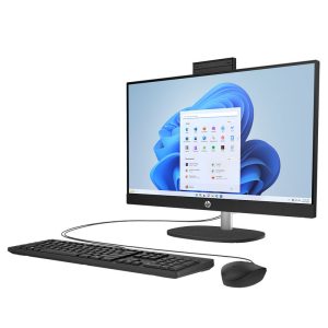 کامپیوتر همه کاره 23.8 اینچ اچ پی مدل HP AIO 24 CR1073nh با پردازنده Core Ultra 7-155U، رم 16 گیگابایت از نوع DDR5 و حافظه داخلی 1 ترابایت SSD، گرافیک Intel Graphics، نمایشگر از نوع IPS