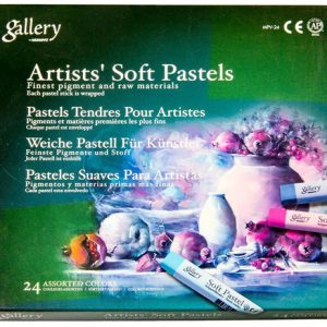پاستل گچی 24 رنگ مونگیو مدل Gallery
