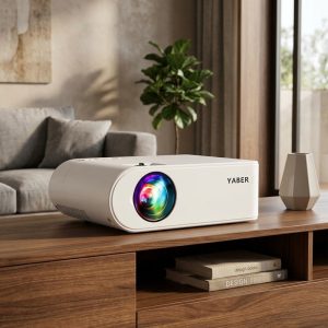مینی ویدئو پروژکتور یابر مدل v2 با رزولوشن 1280×800|WXGA