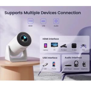 مینی ویدئو پروژکتور ویمیوس مدل s27 با رزولوشن 1280×800|WXGA