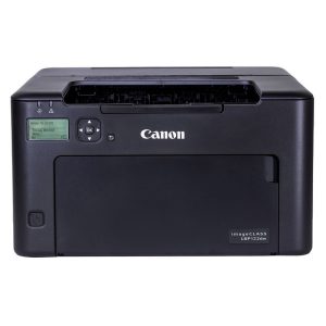 پرینتر لیزری تک‌کاره کانن مدل LBP122dw با قابلیت اتصال USB و Wi-Fi، نمایشگر و پشتیبانی از کاغذ A4 تا A6