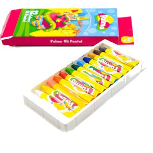پاستل روغنی 12 رنگ پالمو کد L506