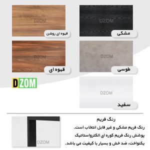 میز کامپیوتر دیزم مدل مونتاژی TLD_asm_150×60 سایز 150×60