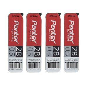 نوک مداد نوکی 0.5 میلی متری پنتر مدل Highpolymer بسته 4 عددی