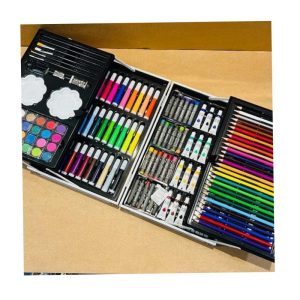 بسته رنگ‌آمیزی مدل جعبه ای طرح لبوبو پشمالو کد 8980 بسته 145 عددی