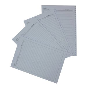 کاغذ کلاسور کد K001 بسته 100 عددی
