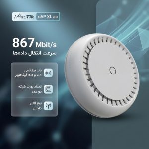 اکسس پوینت بی سیم میکروتیک مدل cAP XL ac