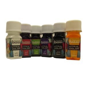 رنگ ویترای ترمه باران مدل as-9876 بسته 6 عددی