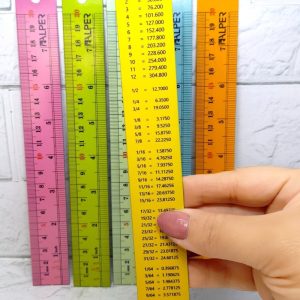 خط کش فلزی 20 سانتی متری آلپر مدل AL820