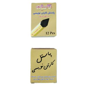 پاستل کارتن نویسی کامران کد 100009 بسته 12 عددی